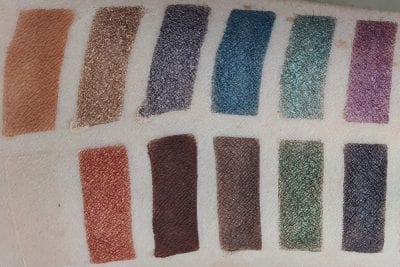 Urban Decay Born to Run Palette Swatches