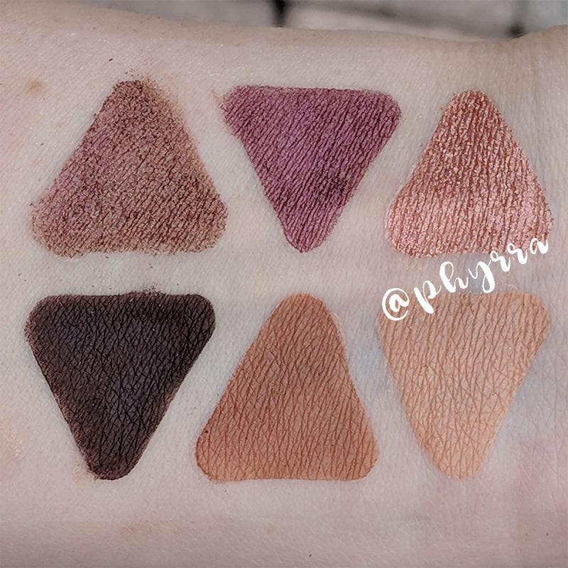 Urban Decay Aphrodisiac Palette Swatches