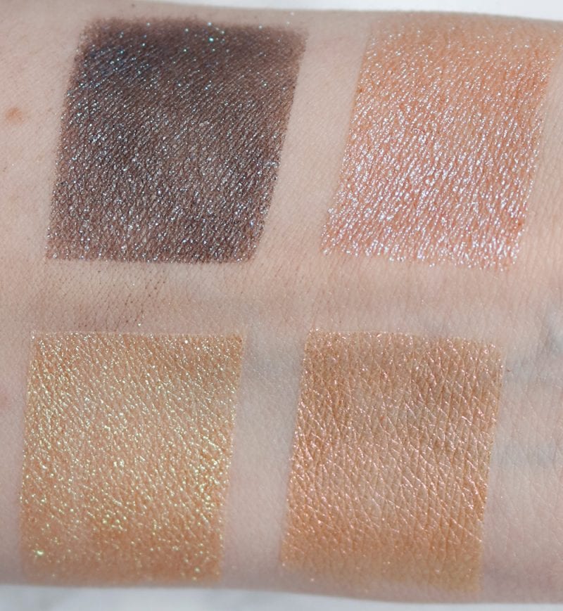 Linda Halberg Enchanted Secrets Palette Review and Swatches on Pale Skin
