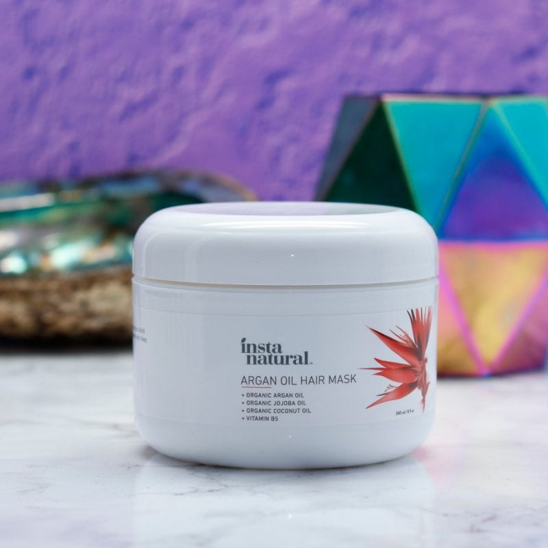 How to Have a Home Spa Day During the Holidays -  InstaNatural Argan Oil Hair Mask