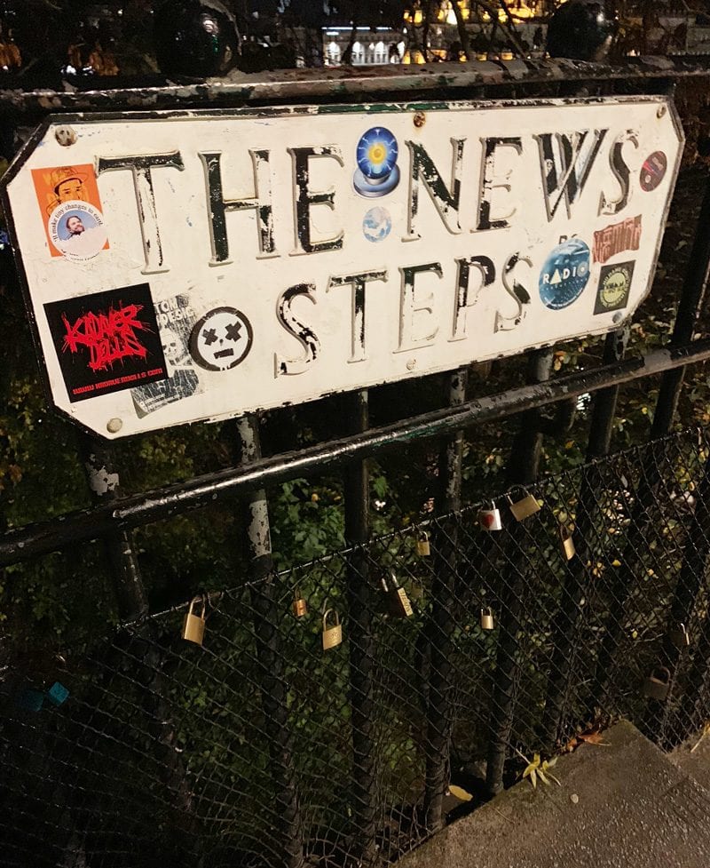 The News Steps