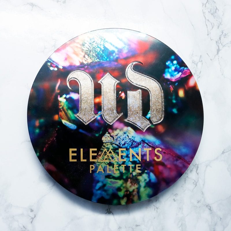 Urban Decay Elements Palette Review and Swatches on Fair Skin