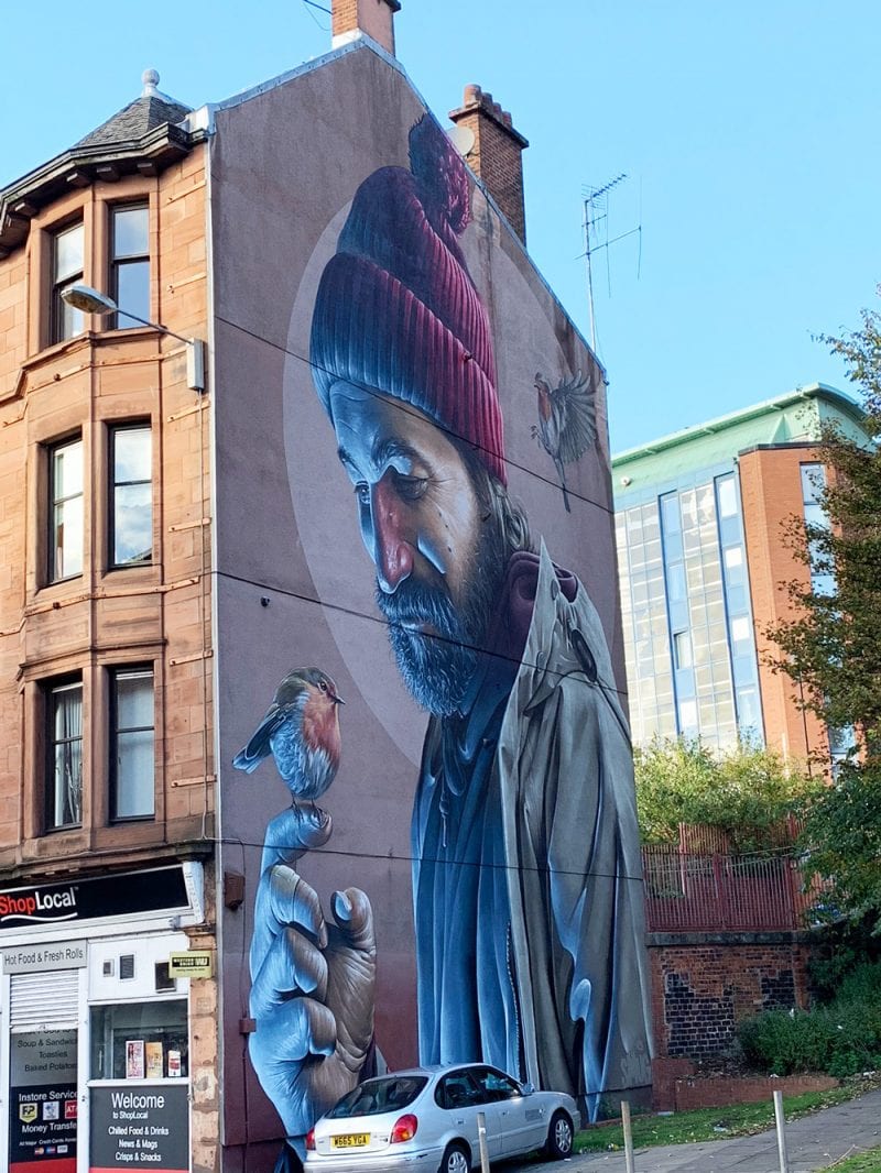 Graffiti around Glasgow Scotland