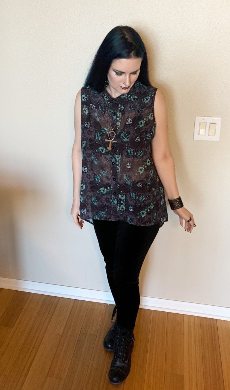 Modern Goth Fashion Inspiration with Courtney from Phyrra
