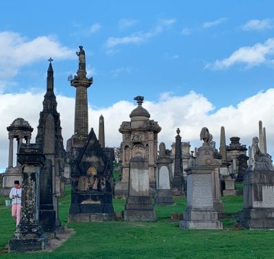 Necropolis Cemetery, Glasgow Scotland