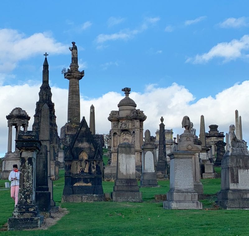 Necropolis Cemetery, Glasgow Scotland