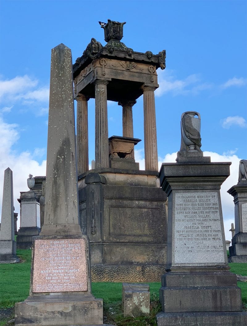 Necropolis Cemetery, Glasgow Scotland