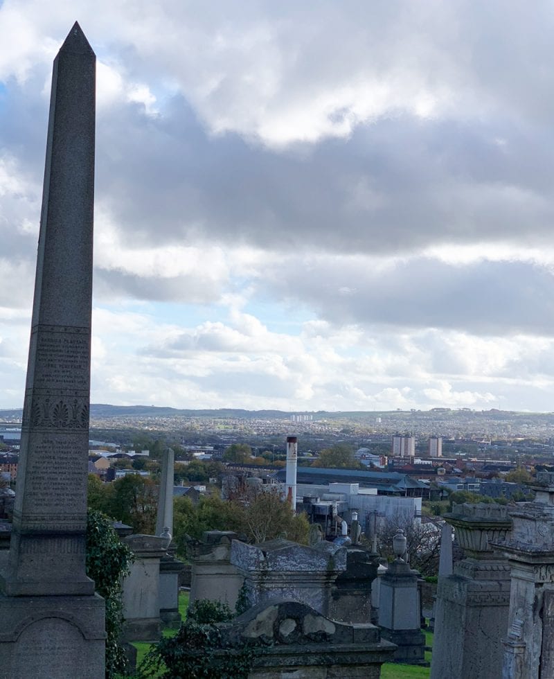 Necropolis Cemetery, Glasgow Scotland