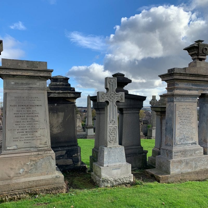 Necropolis Cemetery, Glasgow Scotland