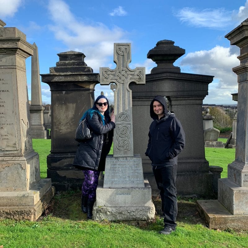 Necropolis Cemetery, Glasgow Scotland