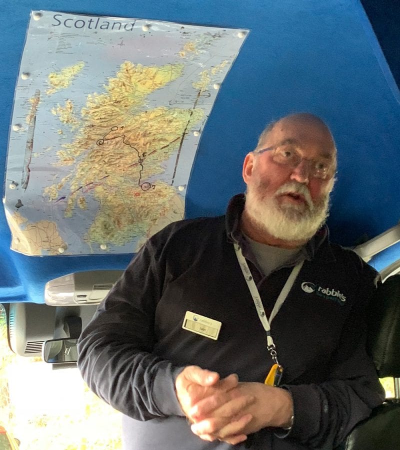 Highlands of Scotland Tour Bus Driver