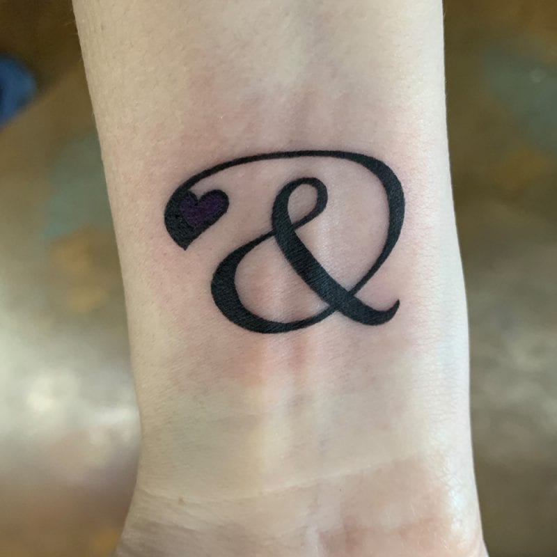 Ampersand tattoo  Fonts In Use