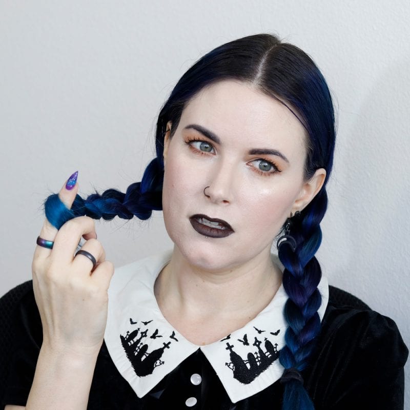 Everyday Goth Hair Tutorial