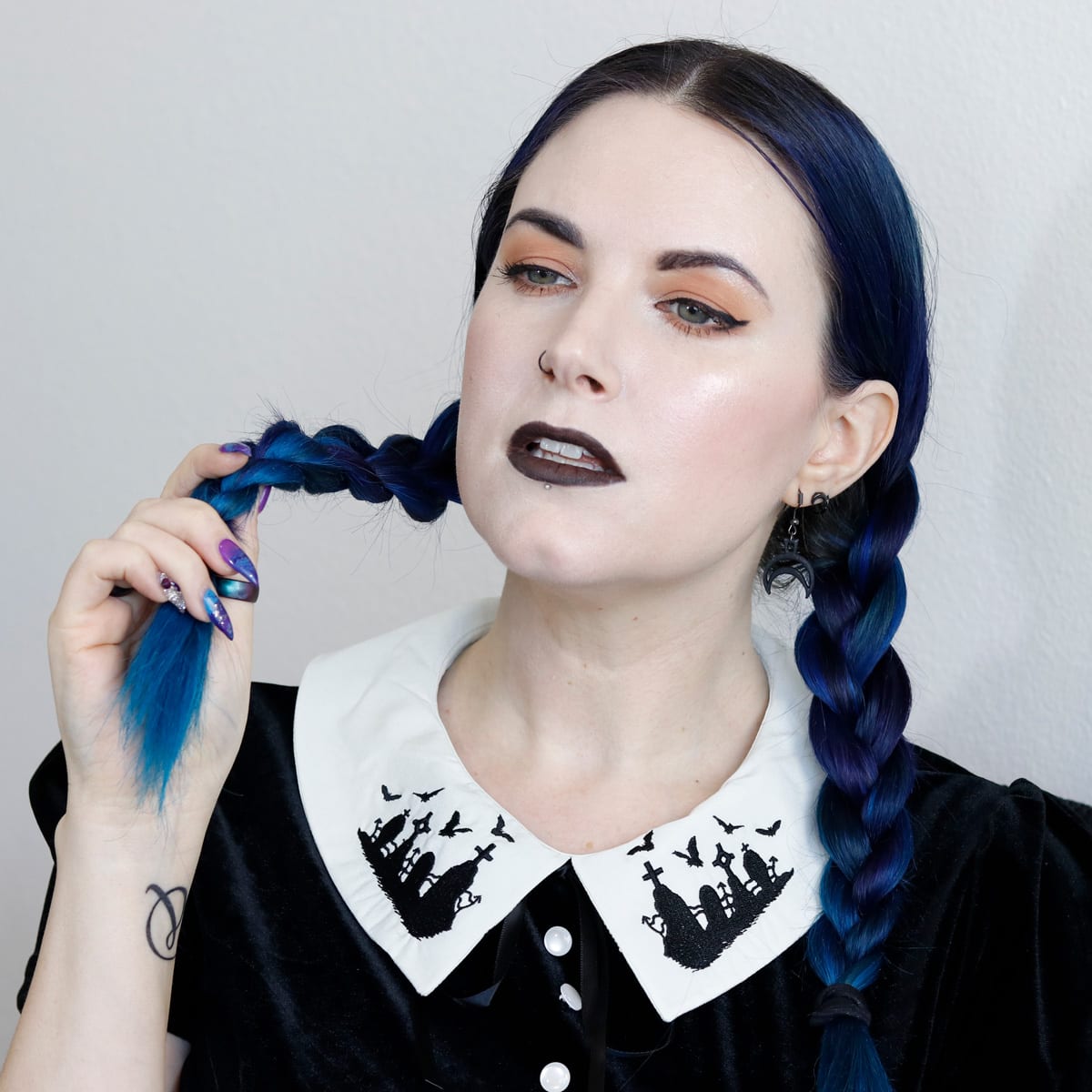 Everyday Gothic Makeup Tutorial for Halloween Makeup Ideas