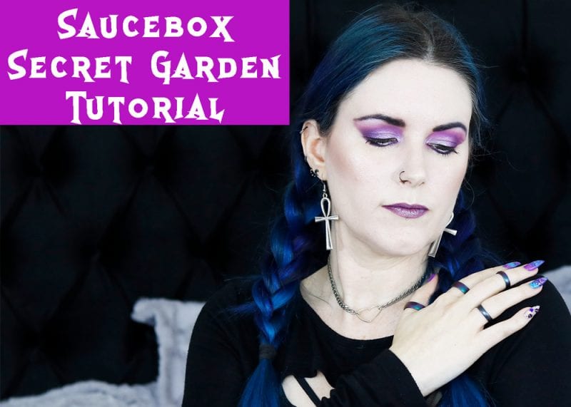 Saucebox Secret Garden Palette Tutorial