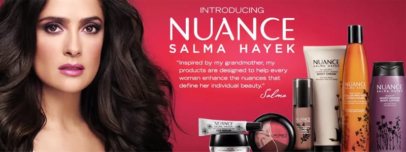 nuance salma hayek collection