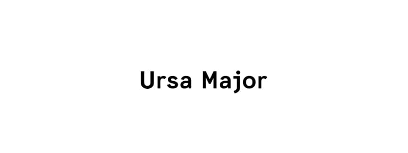 Ursa Major