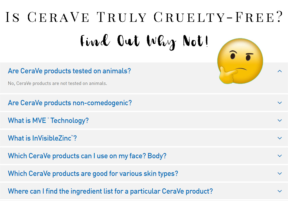 Is CeraVe cruelty