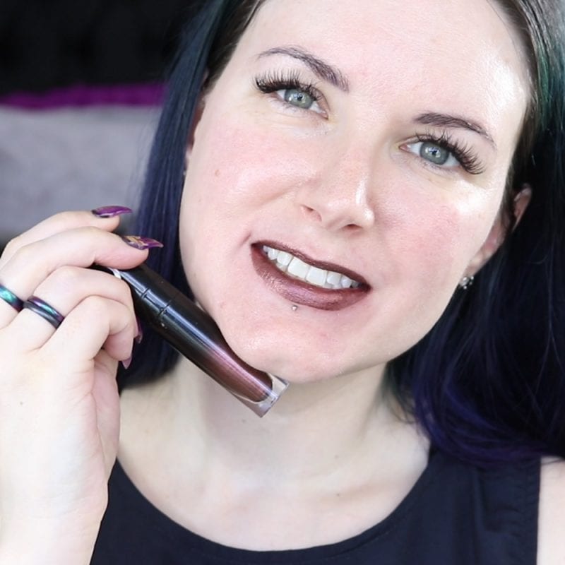 Black Moon Cosmetics Liquid Lipstick in Eternal swatch