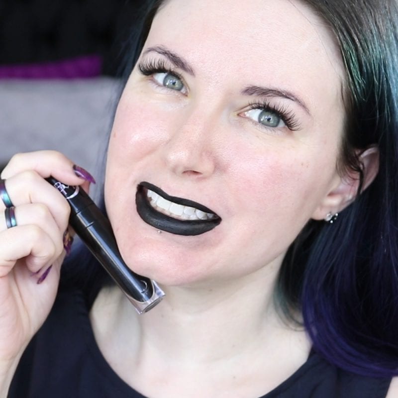 Black Moon Cosmetics Liquid Lipstick in Sleepwalker swatch
