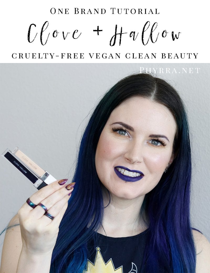 Cruelty-free One Brand Tutorial Clove and Hallow