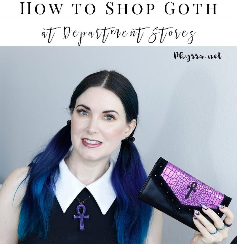 How to Shop Goth at Department Stores