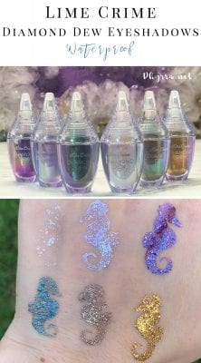Lime Crime Diamond Dew Glitter Eyeshadows