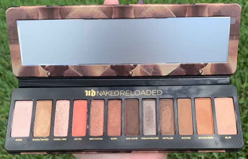 Urban Decay Naked Reloaded Palette Review and Swatches on Fair Skin