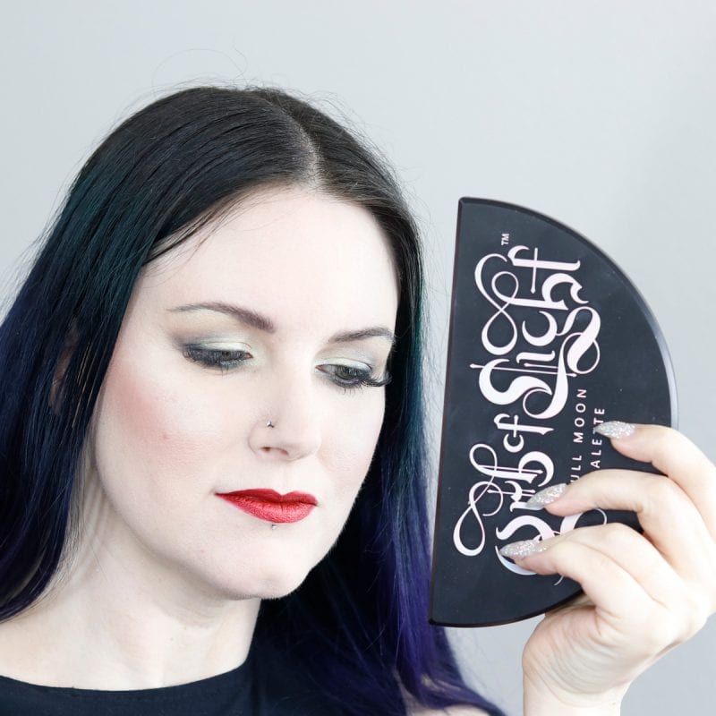 Courtney used the Black Moon Cosmetics Orb of Light Palette to help create this look