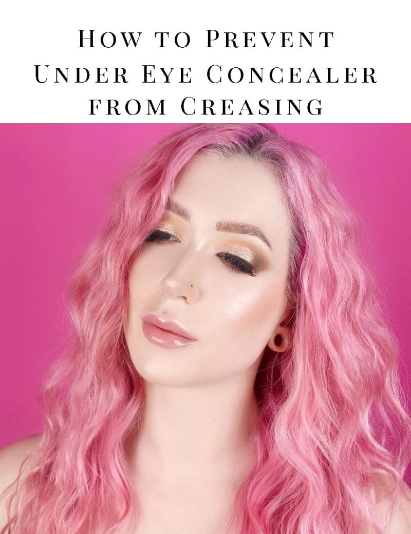 How to Prevent Under Eye Concealer from Creasing