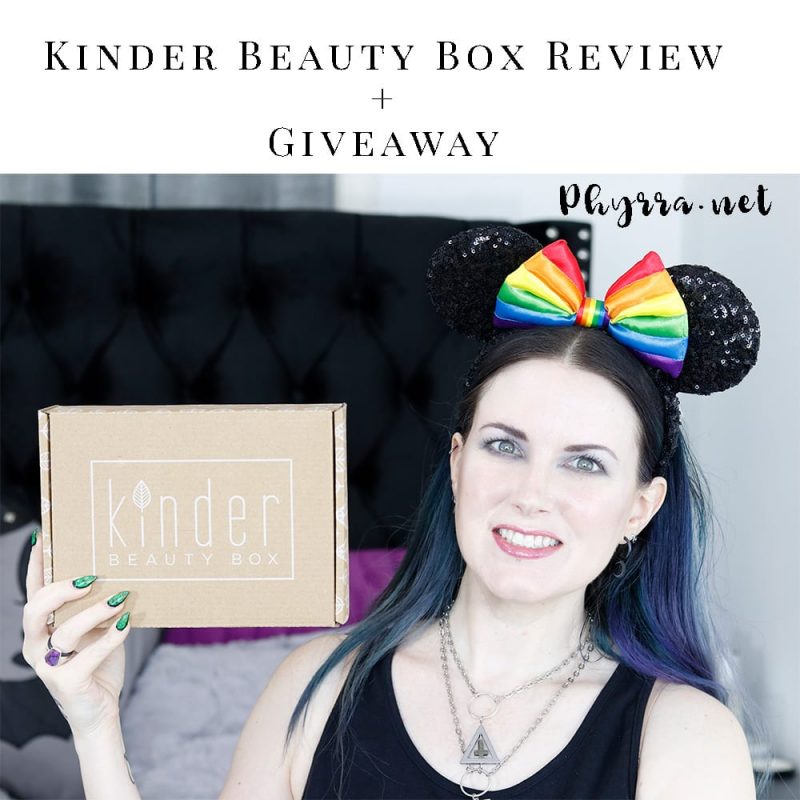 Kinder Beauty Box Unboxing + Giveaway