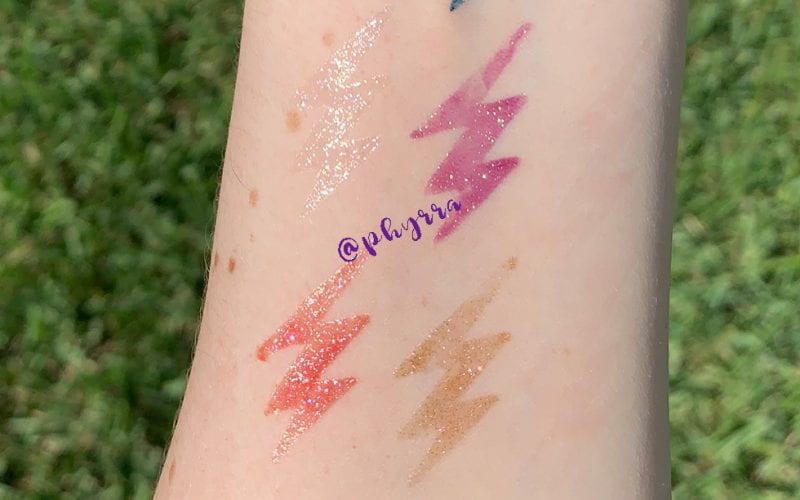 Urban Decay Hi-Fi Shine Lip Glosses swatches on Fair Skin