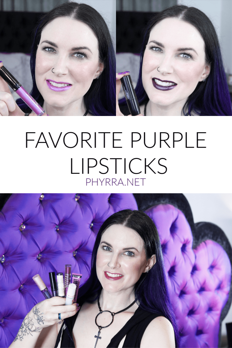 Pretty Purple Lipsticks
