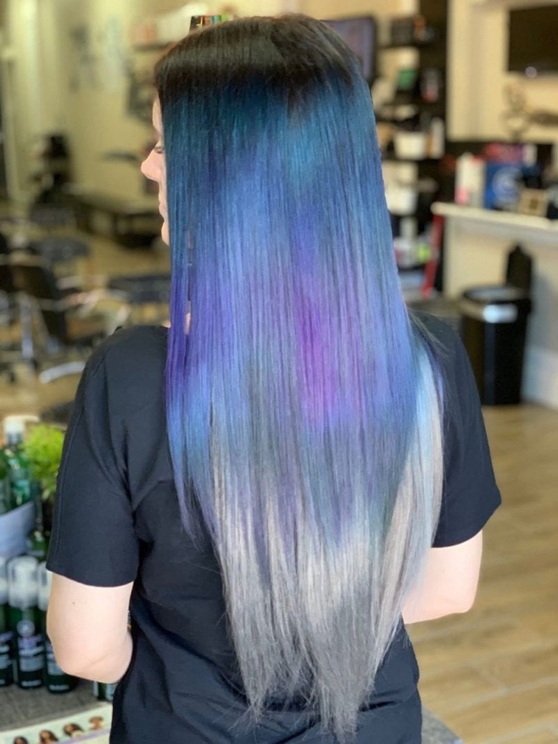 Ravenclaw Blue & Silver Hair