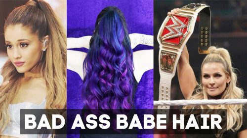 WWE Divas Half Up Half Down Hair Tutorial