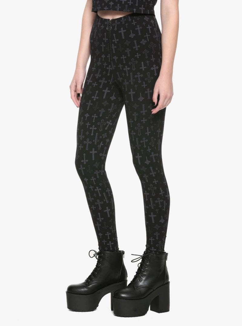 The Craft Cross O-Ring High-Waisted Leggings