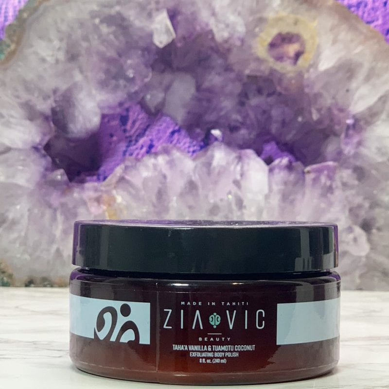 Ziavic Taha’a Vanilla & Tuamotu Coconut Exfoliating Body Polish With Tahitian Monoï