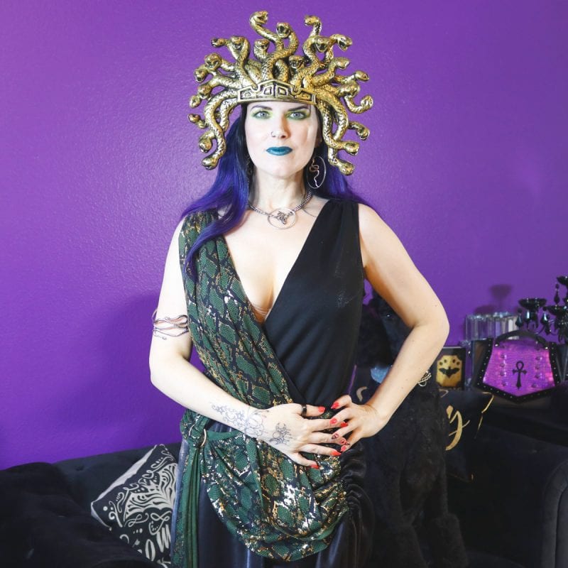 Medusa Costume - Halloween Makeup Ideas