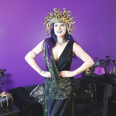 Serpentine Dreams: Medusa Costume Tutorial for Halloween