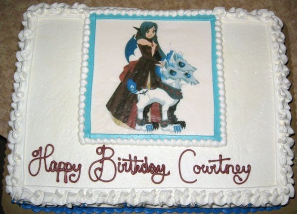 AdventureQuest Birthday Cake