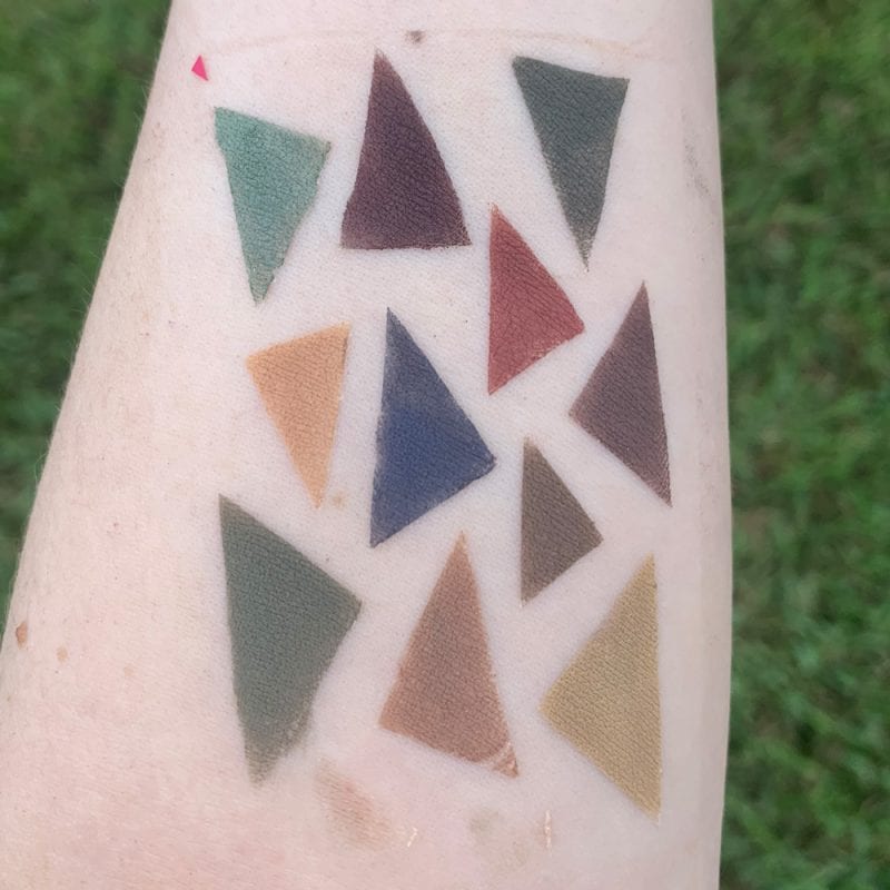 Aromaleigh Fall 2019 Eyeshadow Swatches