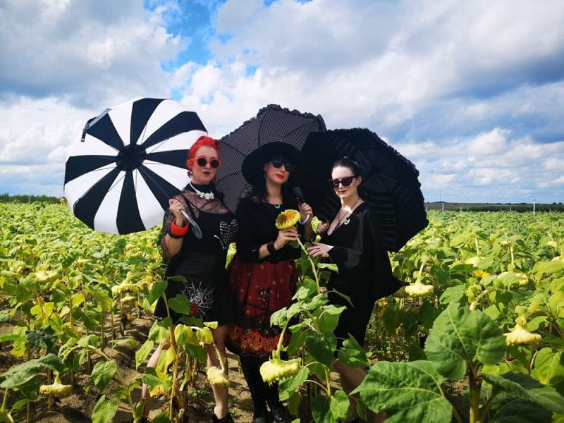 Carlye, Melissa and Courtney