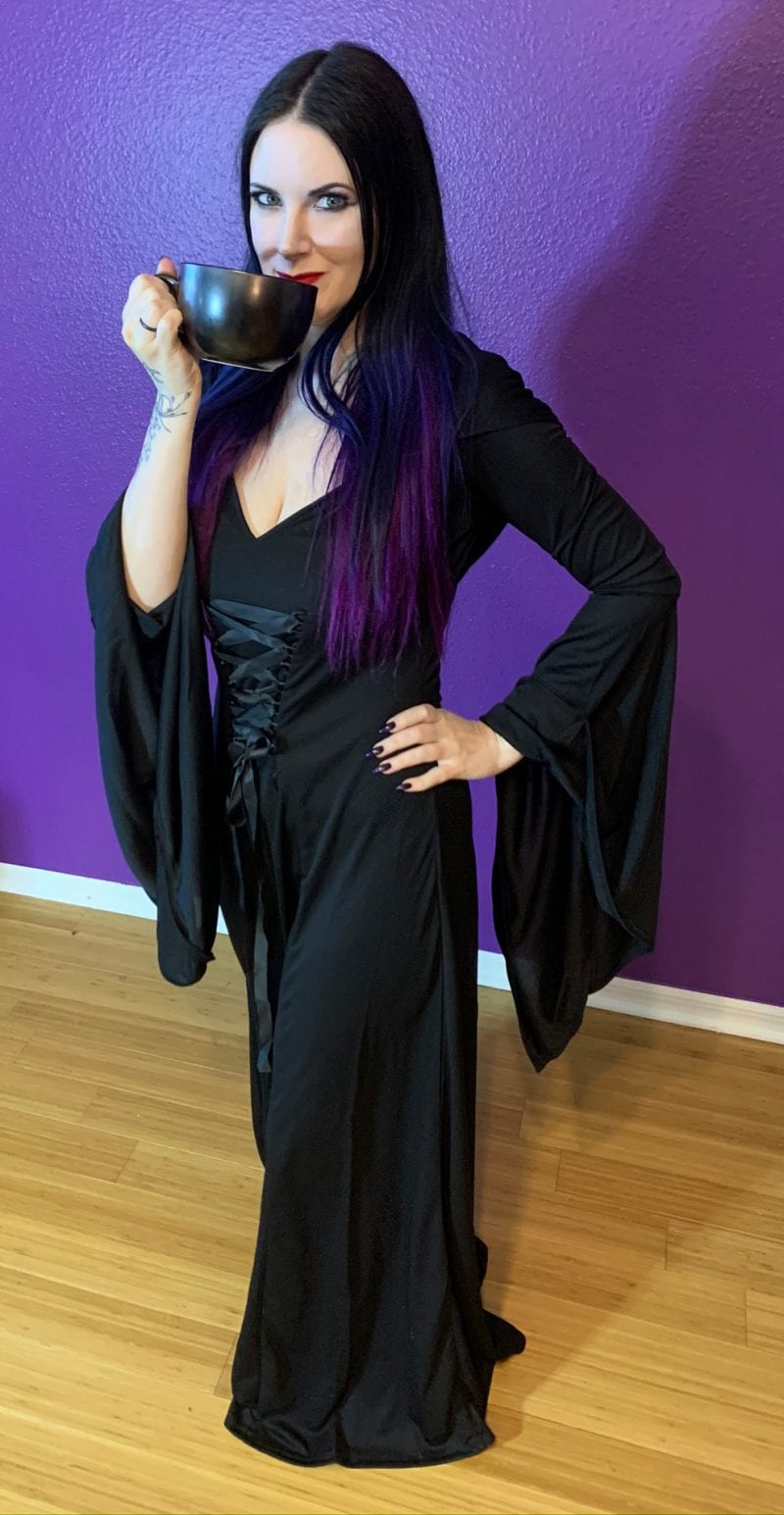 Morticia Addams Cosplay