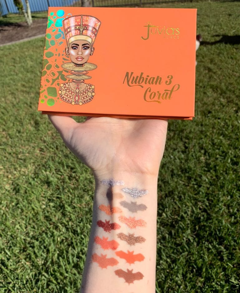 Juvia's Place Nubian 3 Coral Palette Swatches And Thoughts