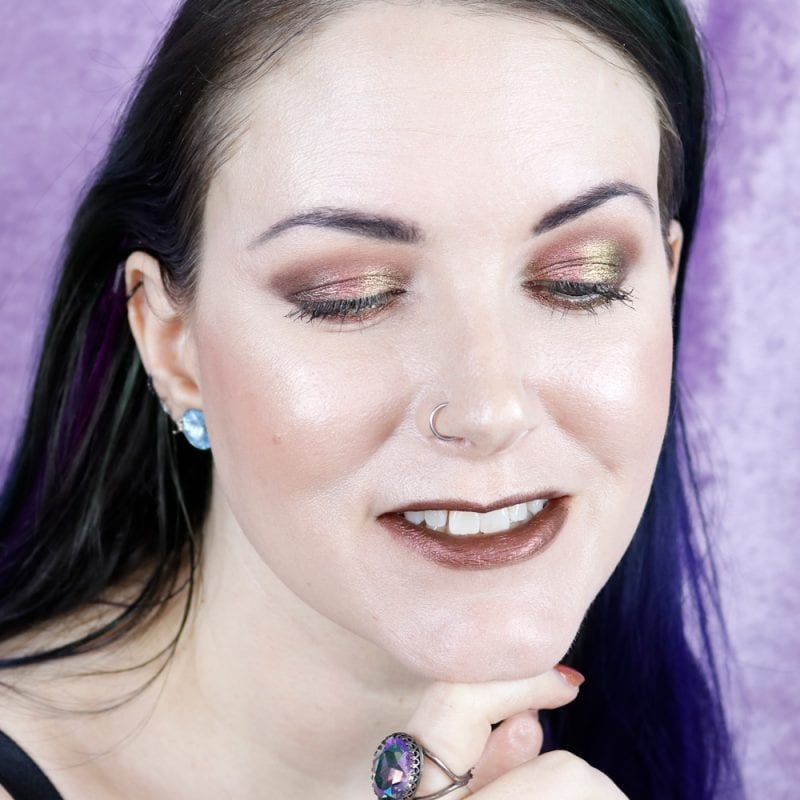 Multichrome Makeup Look