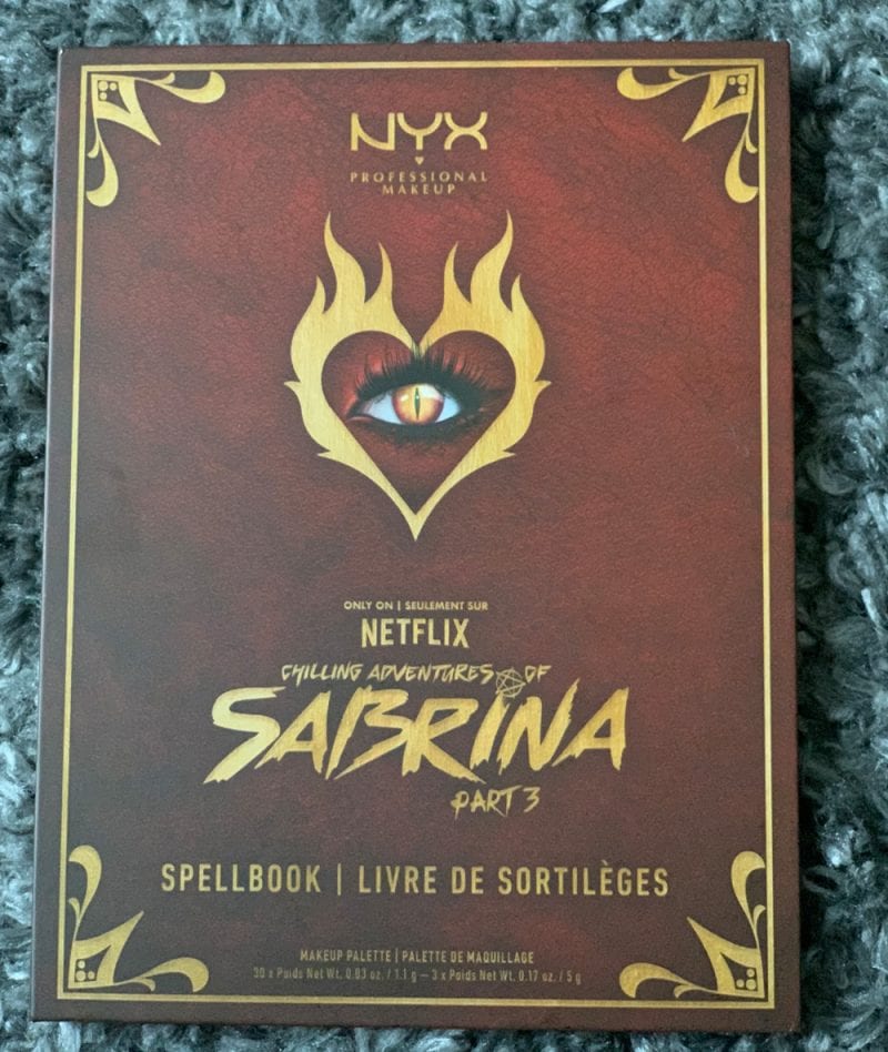 Nyx Chilling Adventures of Sabrina Spellbook Palette