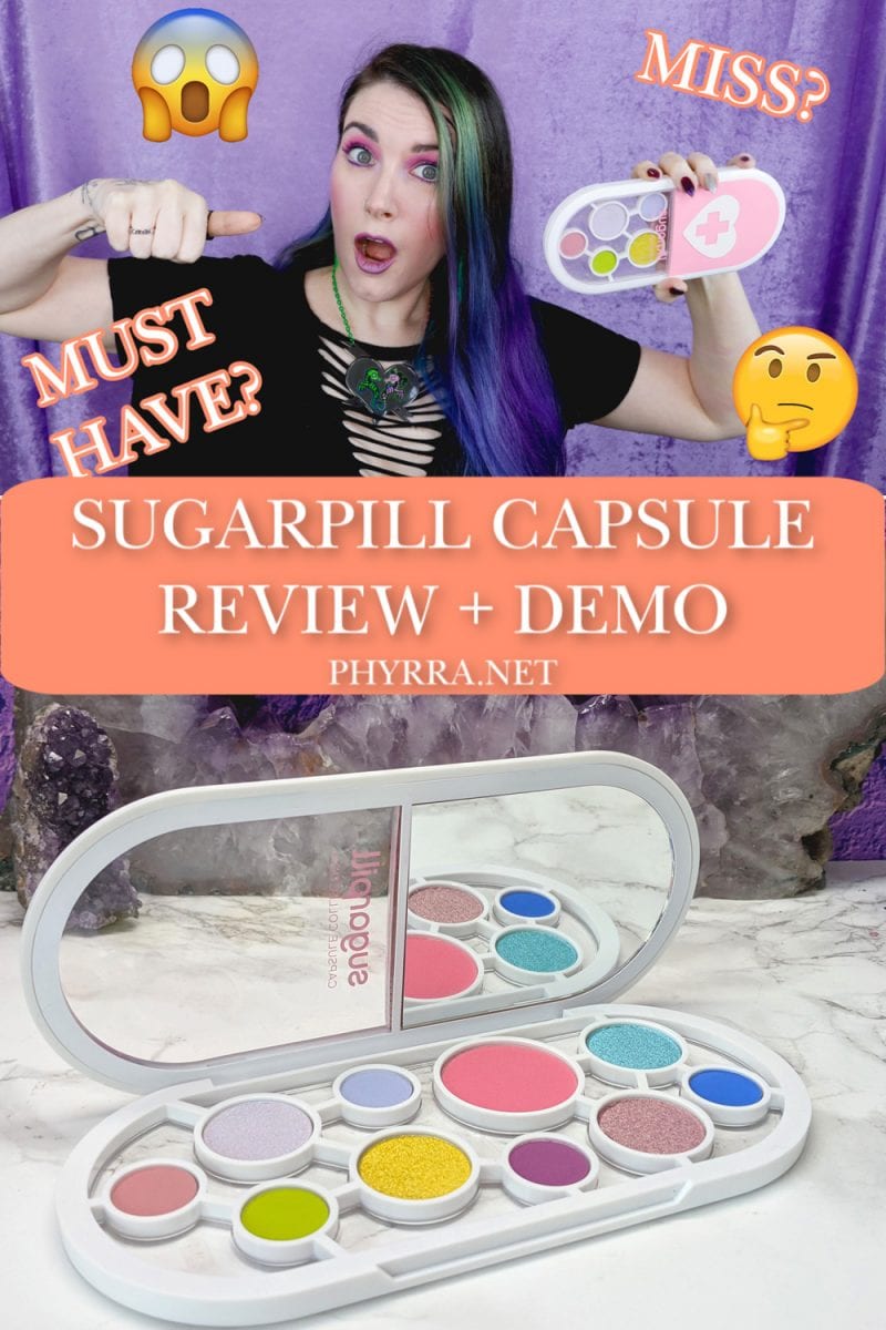 Sugarpill Pink Capsule Collection Review, Swatches, Demo
