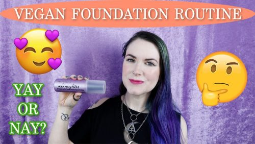 Urban Decay Makeup Foundation Tutorial | All Vegan Routine