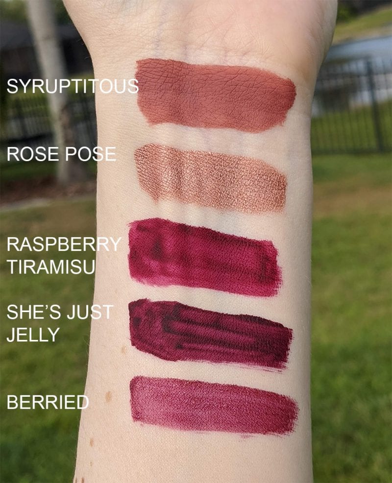 Beauty Bakerie Lip Whips Review & Swatches on Fair Skin