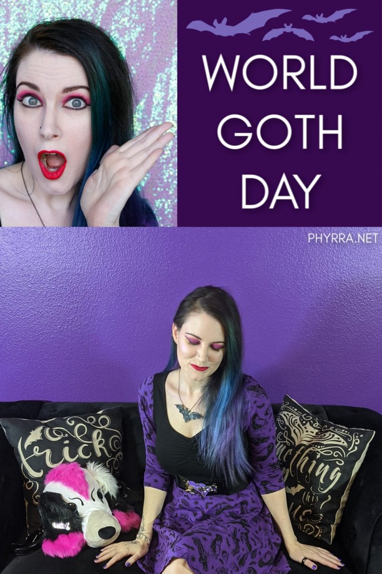 Happy World Goth Day! Enjoy my Version of Elvira Mistress of the Dark